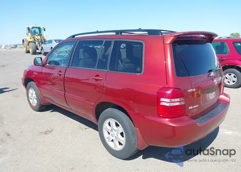 2001 Toyota Highlander V6 from USA, damaged, VIN JTEHF21A810004136